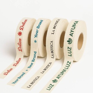 cintas personalizadas de algodon con logo