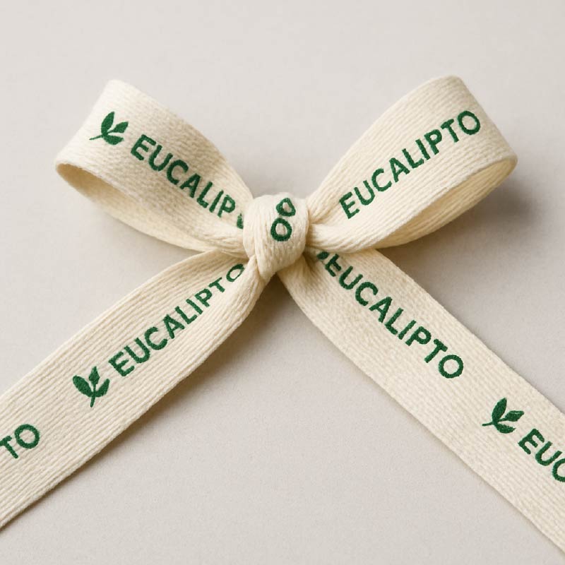 lazo de algodon con logo